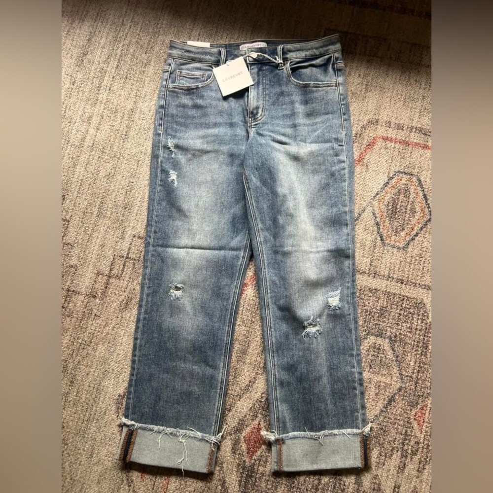 Lovervet High rise straight Jeans